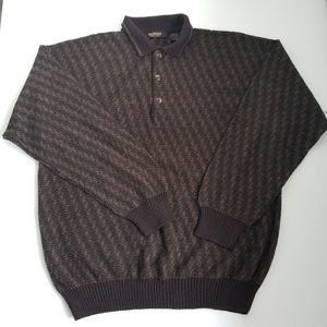 Men's Bachrach Wool Blend Sweater Sz L